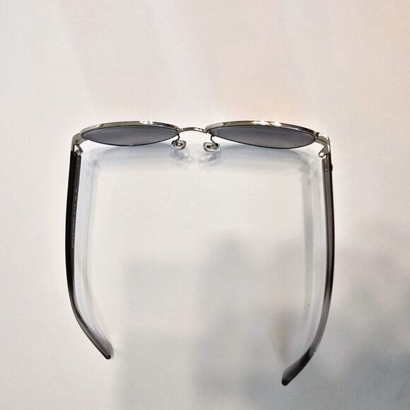 Coach Women's Polarized Aviator Sunglasses HC7111 9001T3 Silver - Picture 7 of 12